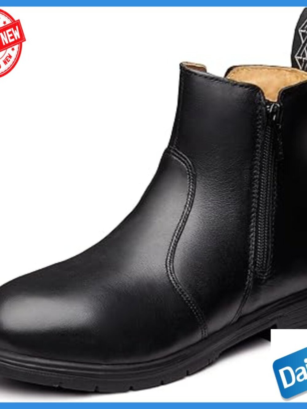 Steel Toe Chelsea Work Boots Slip Resistant Electrical Hazard Safety
